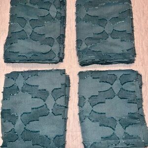 Set of 4 DKNY Turquoise Curtains